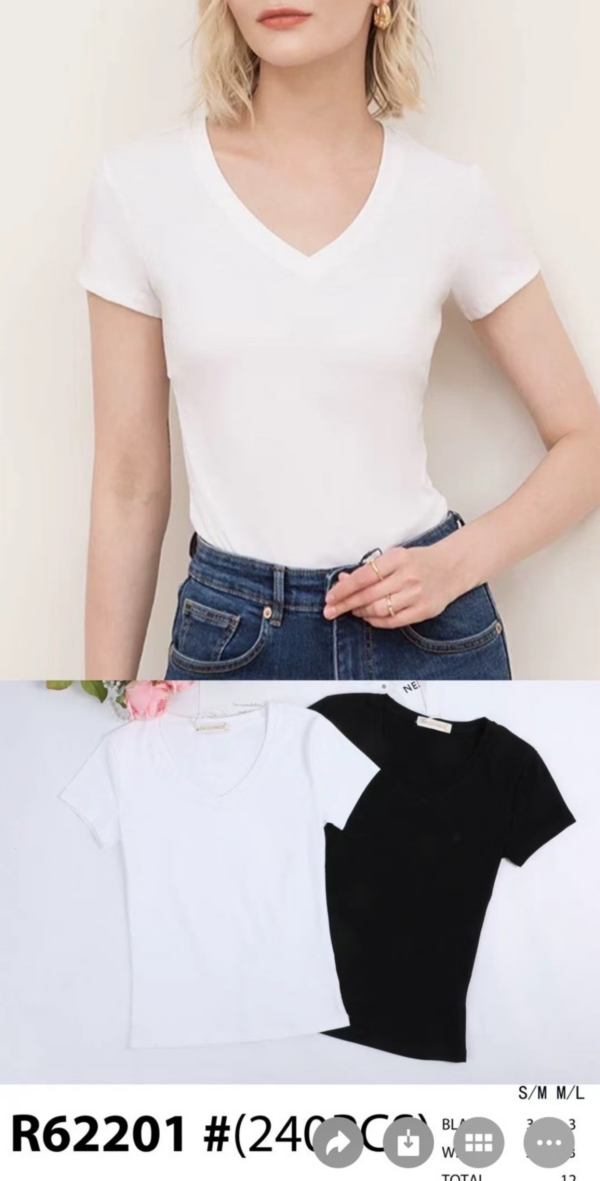 Bluzki damskie Roz S/M-L/XL, Mix Kolor .Paczka 12 szt